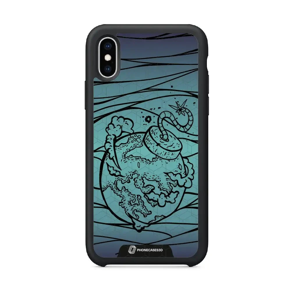 Apocalypto Official 3D Phone Case Black