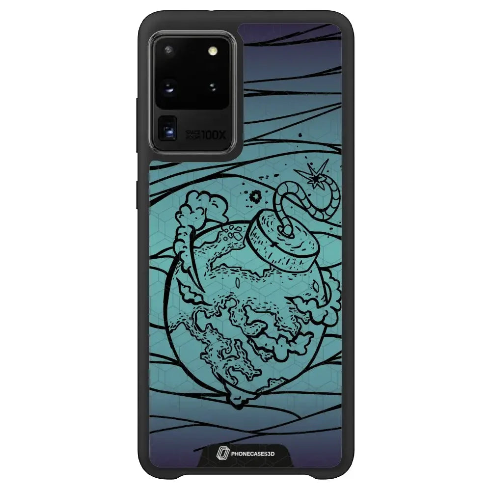 Apocalypto Official 3D Phone Case Black