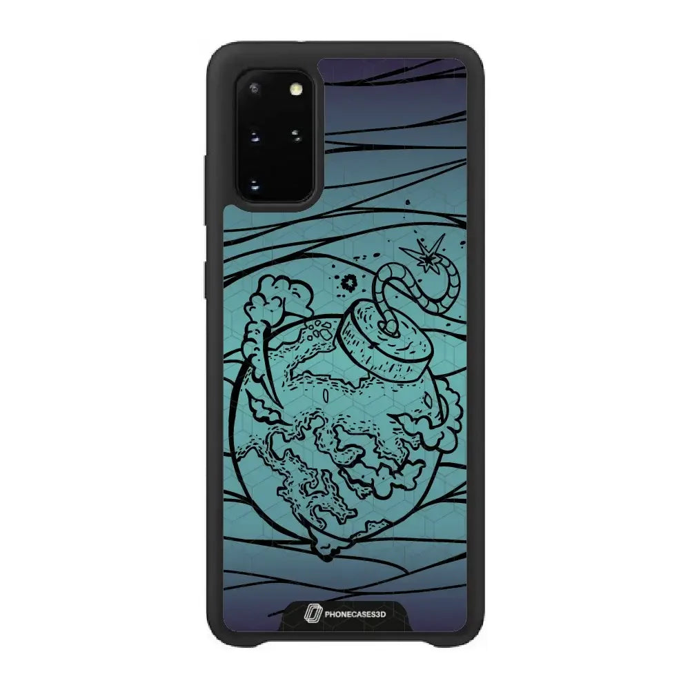 Apocalypto Official 3D Phone Case Black