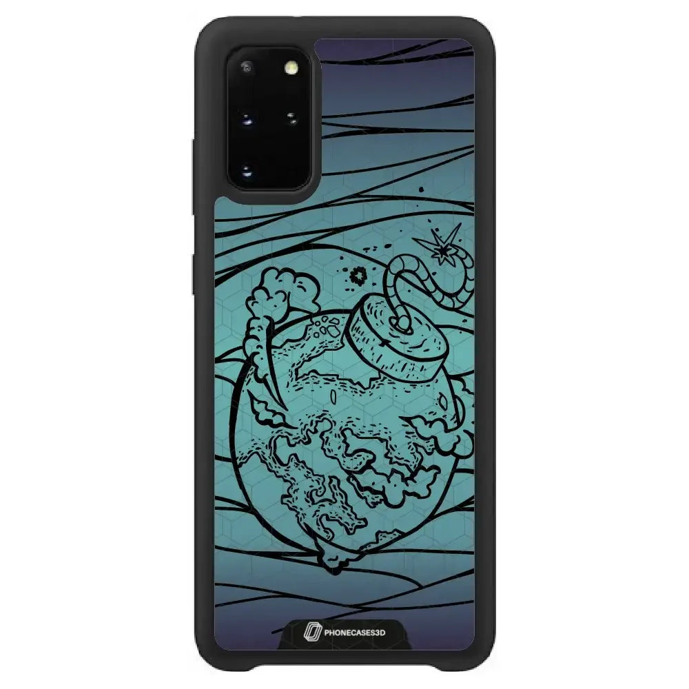 Apocalypto Official 3D Phone Case Black