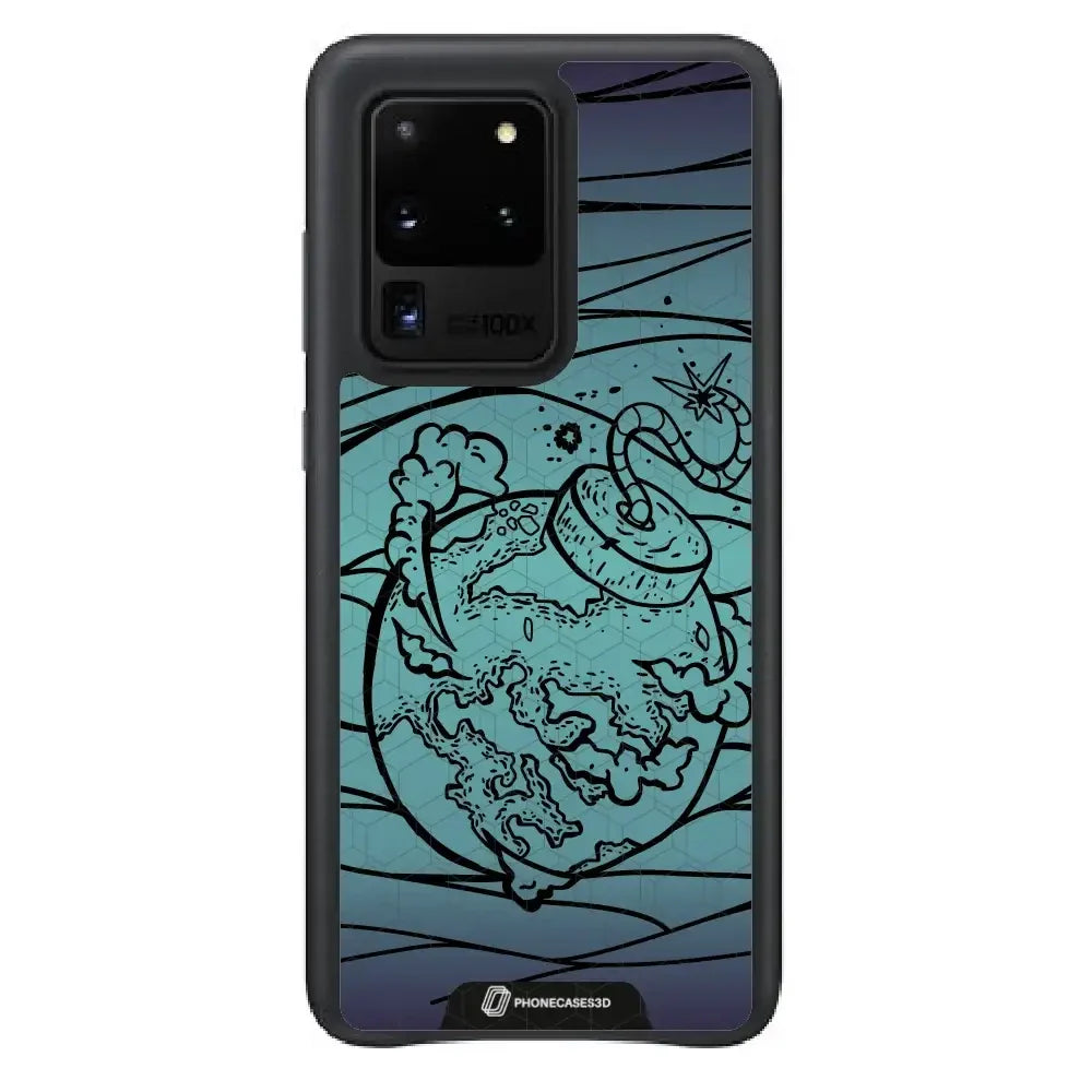Apocalypto Official 3D Phone Case Black