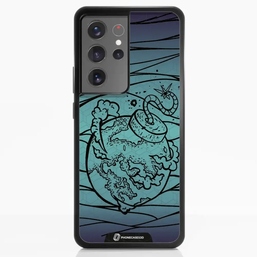 Apocalypto Official 3D Phone Case Black