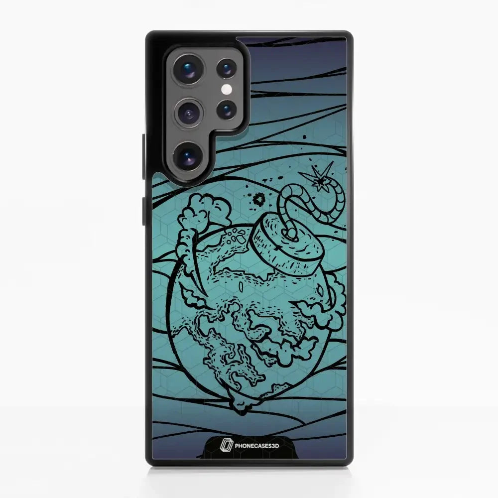 Apocalypto Official 3D Phone Case Black