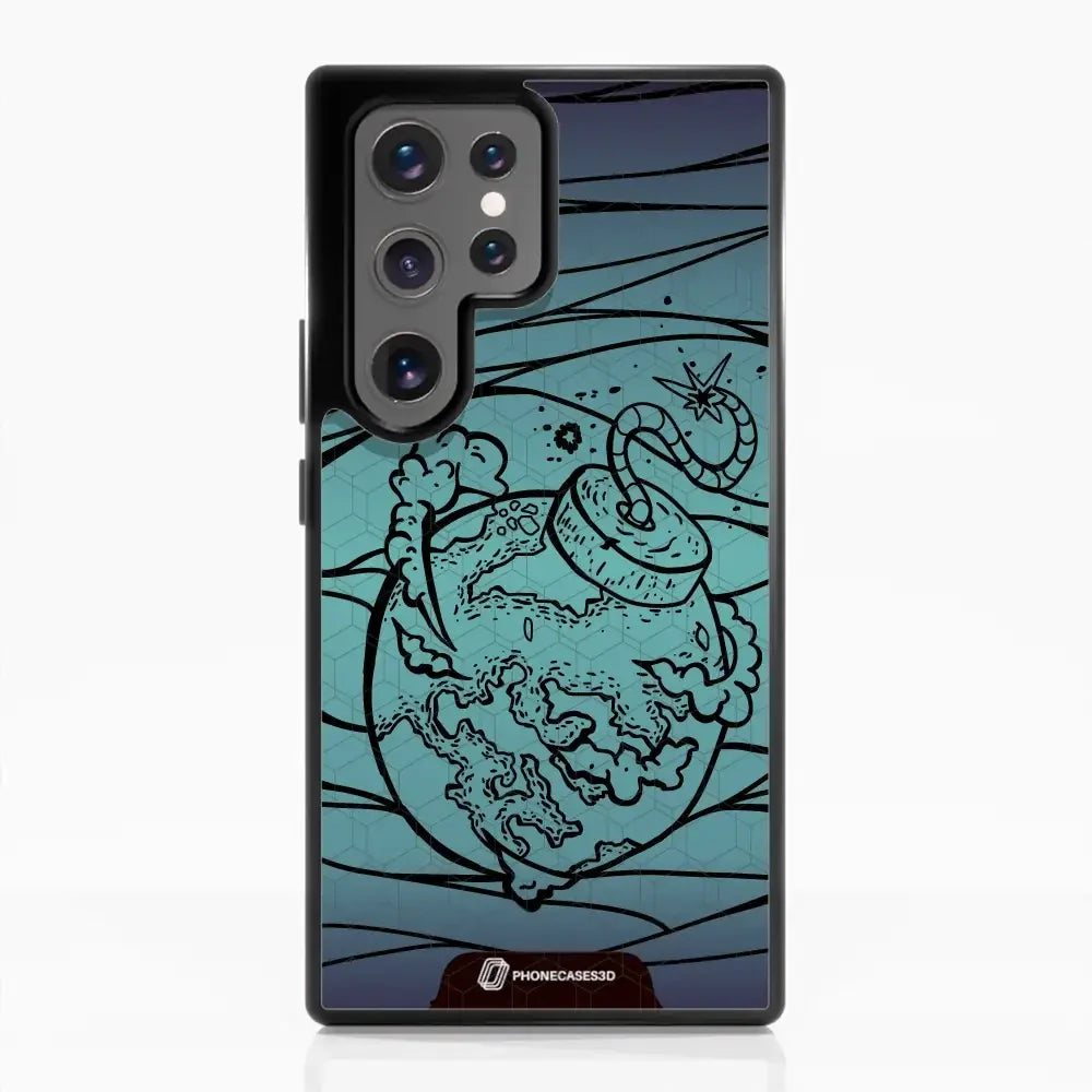 Apocalypto Official 3D Phone Case Black