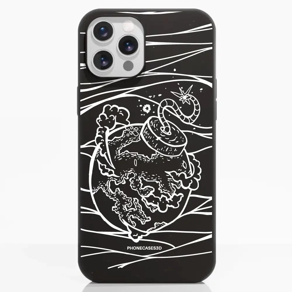 Apocalypto Official Compostable Black Phone Case