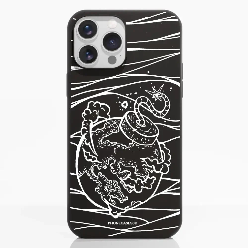 Apocalypto Official Compostable Black Phone Case