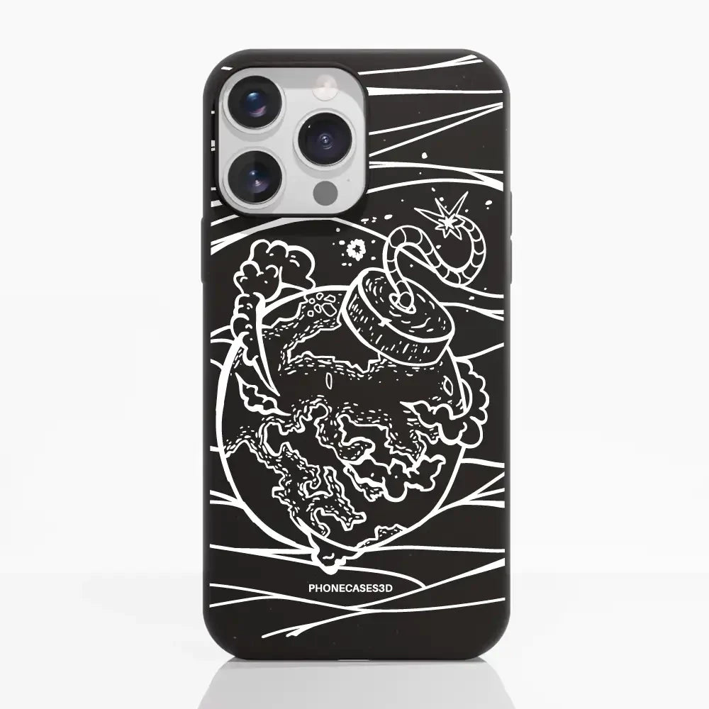 Apocalypto Official Compostable Black Phone Case