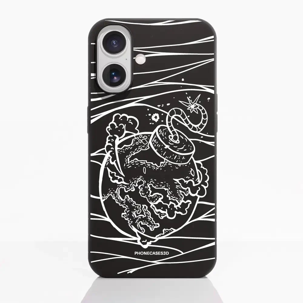 Apocalypto Official Compostable Black Phone Case