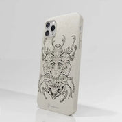 Visions Official Compostable Phone Case black and white