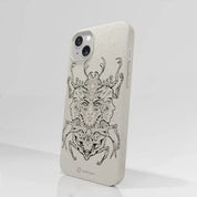 Visions Official Compostable Phone Case black and white