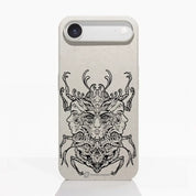 Visions Official Compostable Phone Case black and white