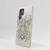 Visions Official Compostable Phone Case black and white