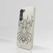 Visions Official Compostable Phone Case black and white