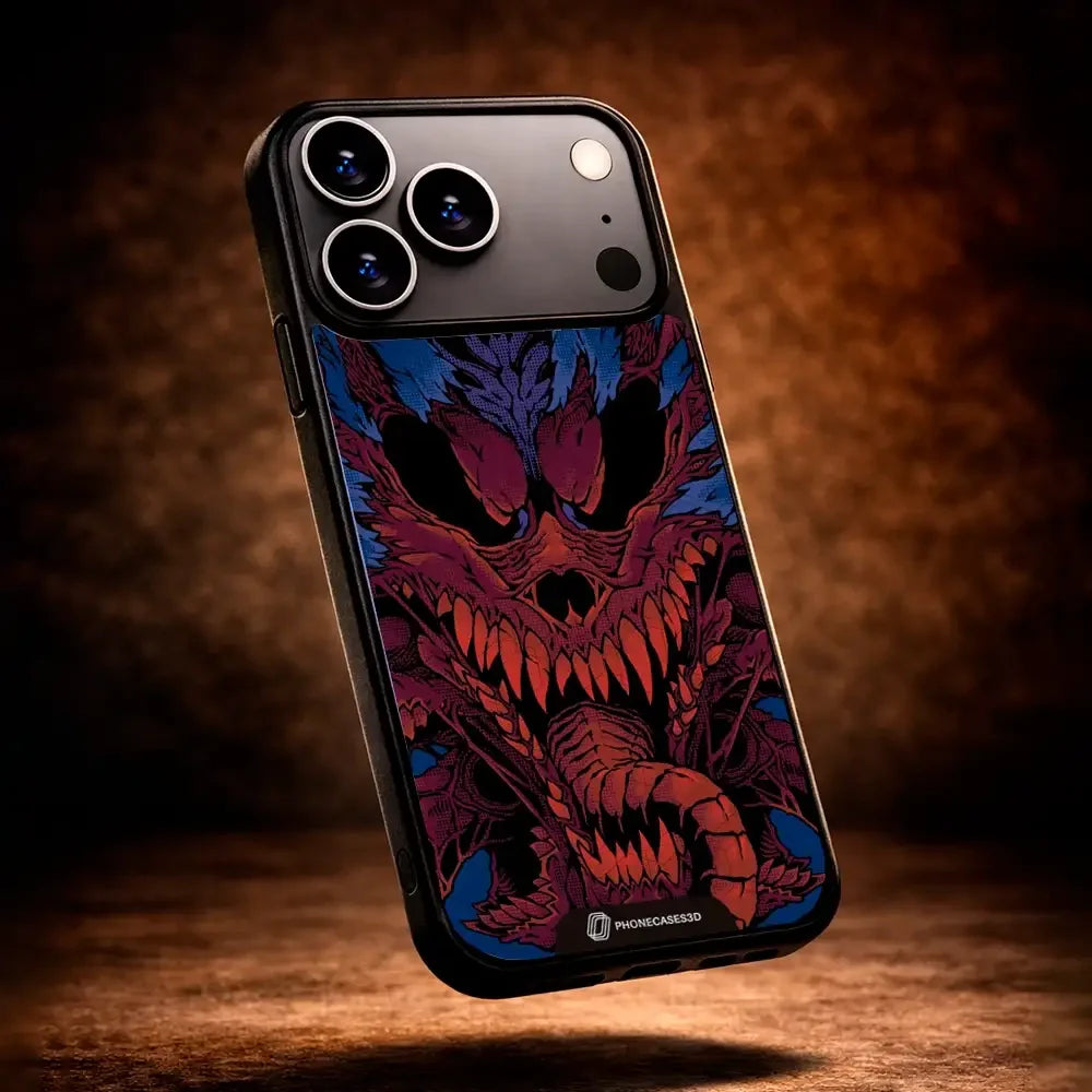 Hyperbeast Official 3D Phone Case Red & Blue Design