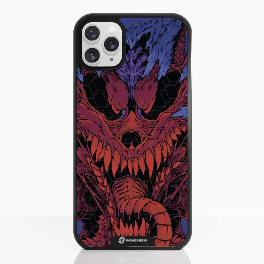 Hyperbeast Official 3D Phone Case Red & Blue Design