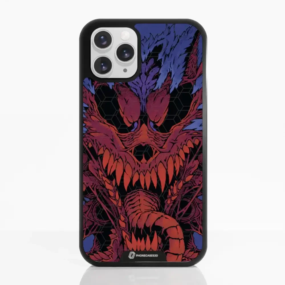 Hyperbeast Official 3D Phone Case Red & Blue Design