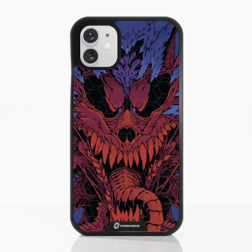 Hyperbeast Official 3D Phone Case Red & Blue Design