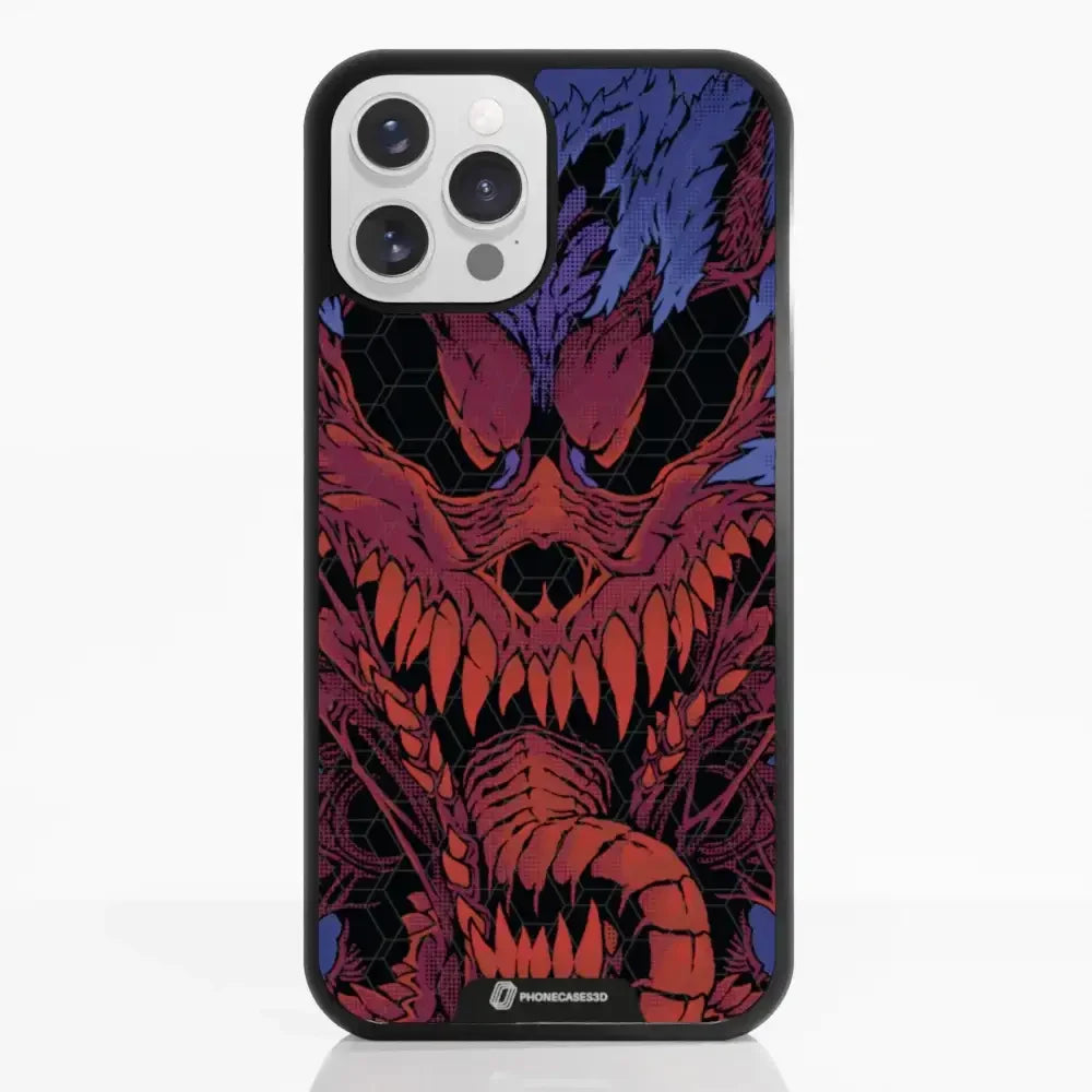 Hyperbeast Official 3D Phone Case Red & Blue Design