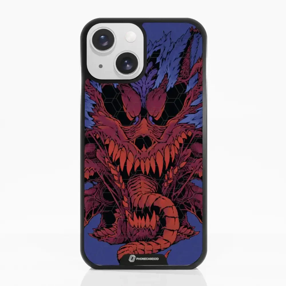 Hyperbeast Official 3D Phone Case Red & Blue Design
