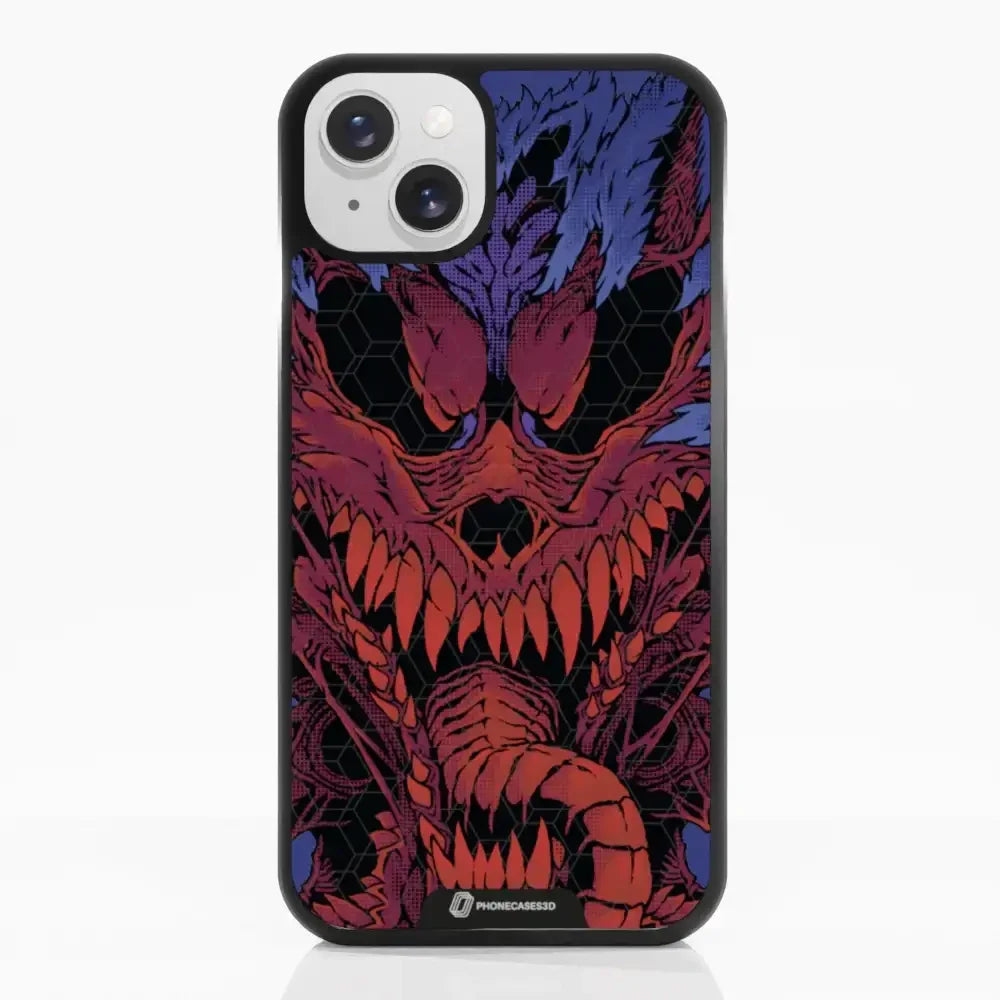 Hyperbeast Official 3D Phone Case Red & Blue Design