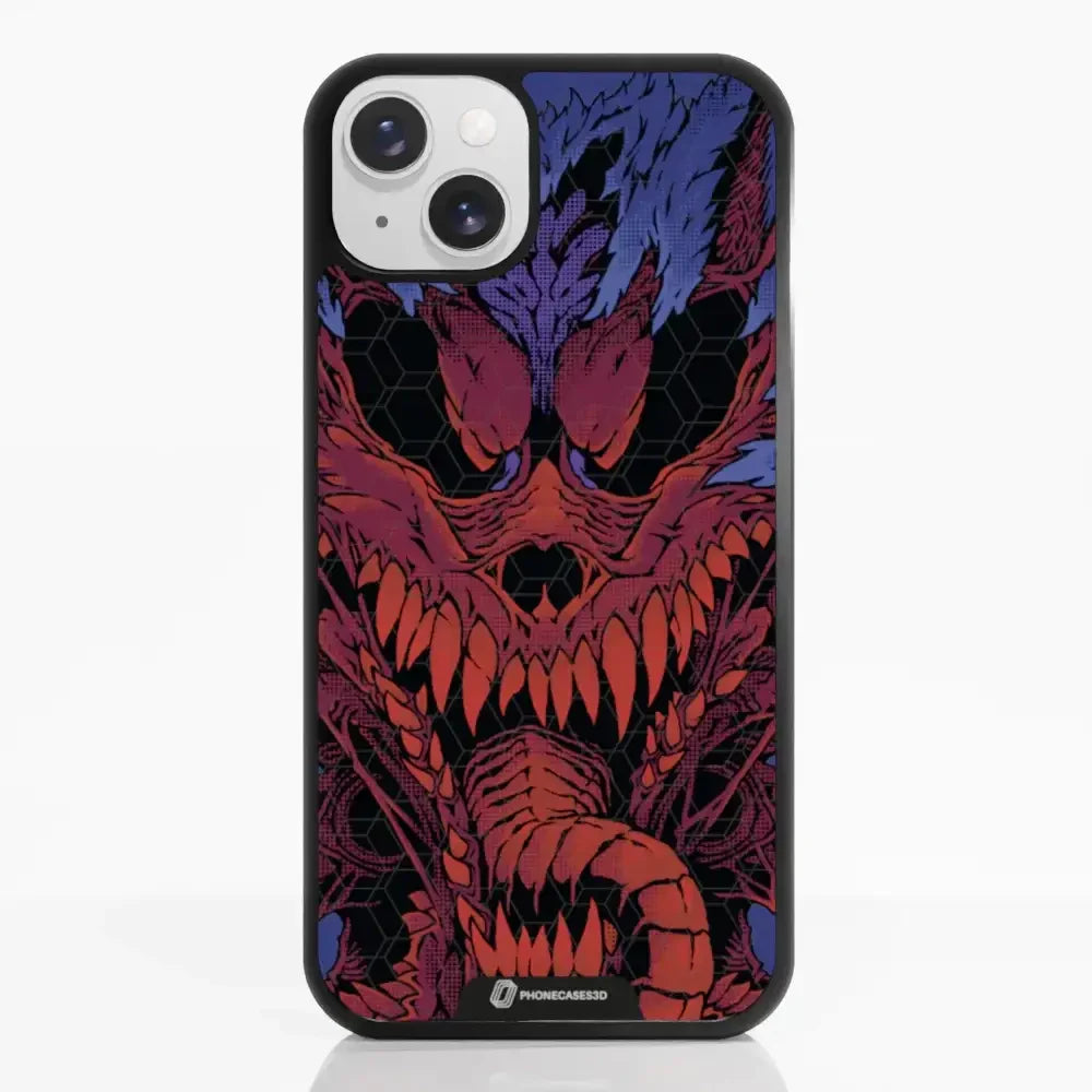 Hyperbeast Official 3D Phone Case Red & Blue Design