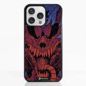 Hyperbeast Official 3D Phone Case Red &amp; Blue Design