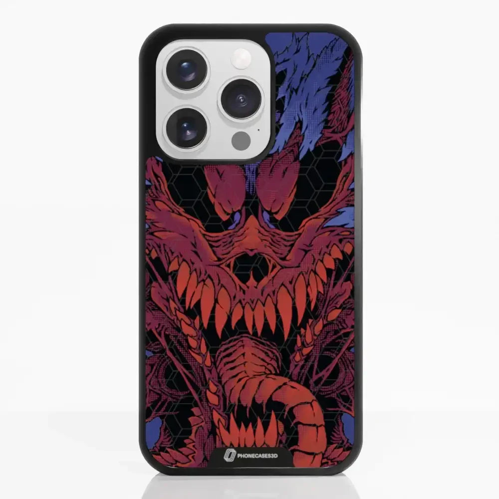 Hyperbeast Official 3D Phone Case Red & Blue Design