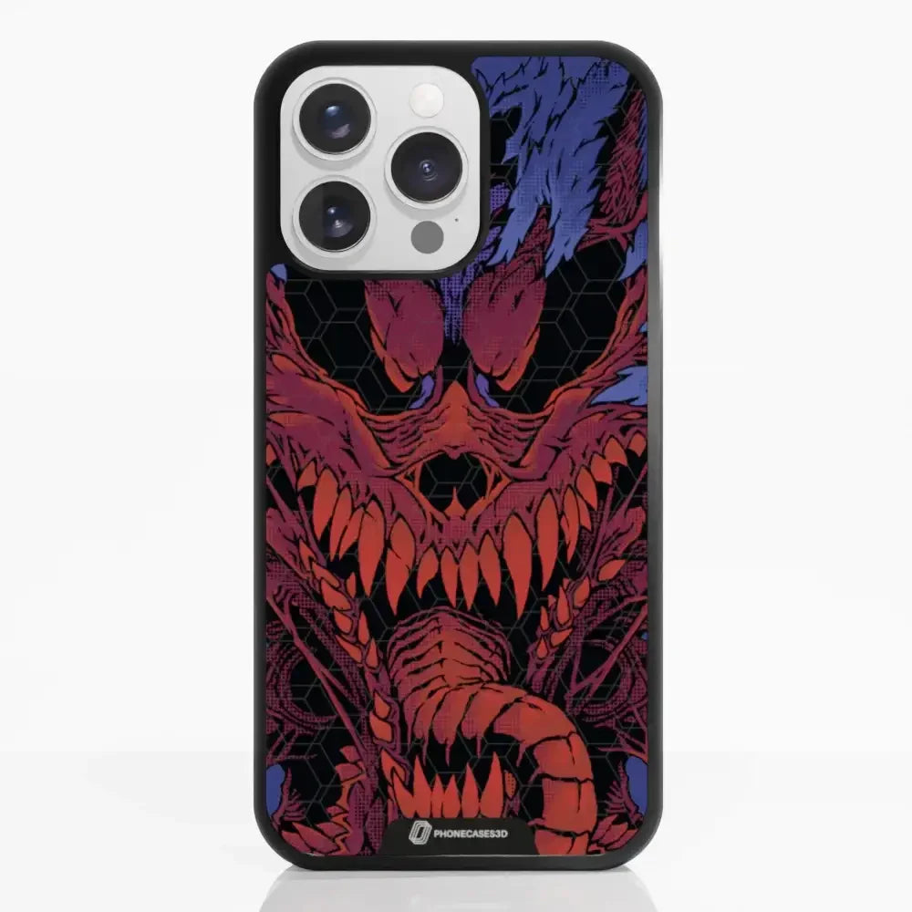 Hyperbeast Official 3D Phone Case Red & Blue Design