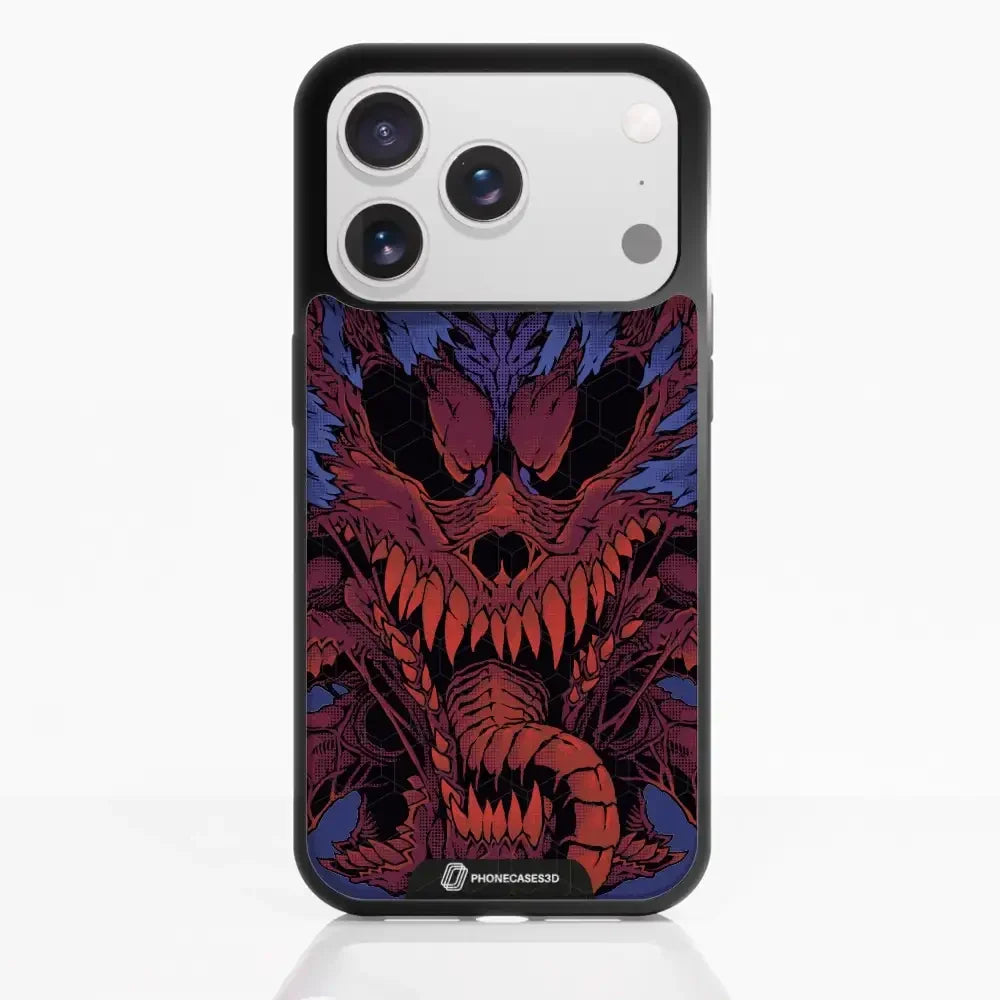 Hyperbeast Official 3D Phone Case Red & Blue Design