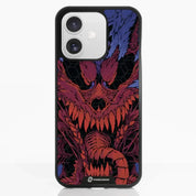 Hyperbeast Official 3D Phone Case Red &amp; Blue Design