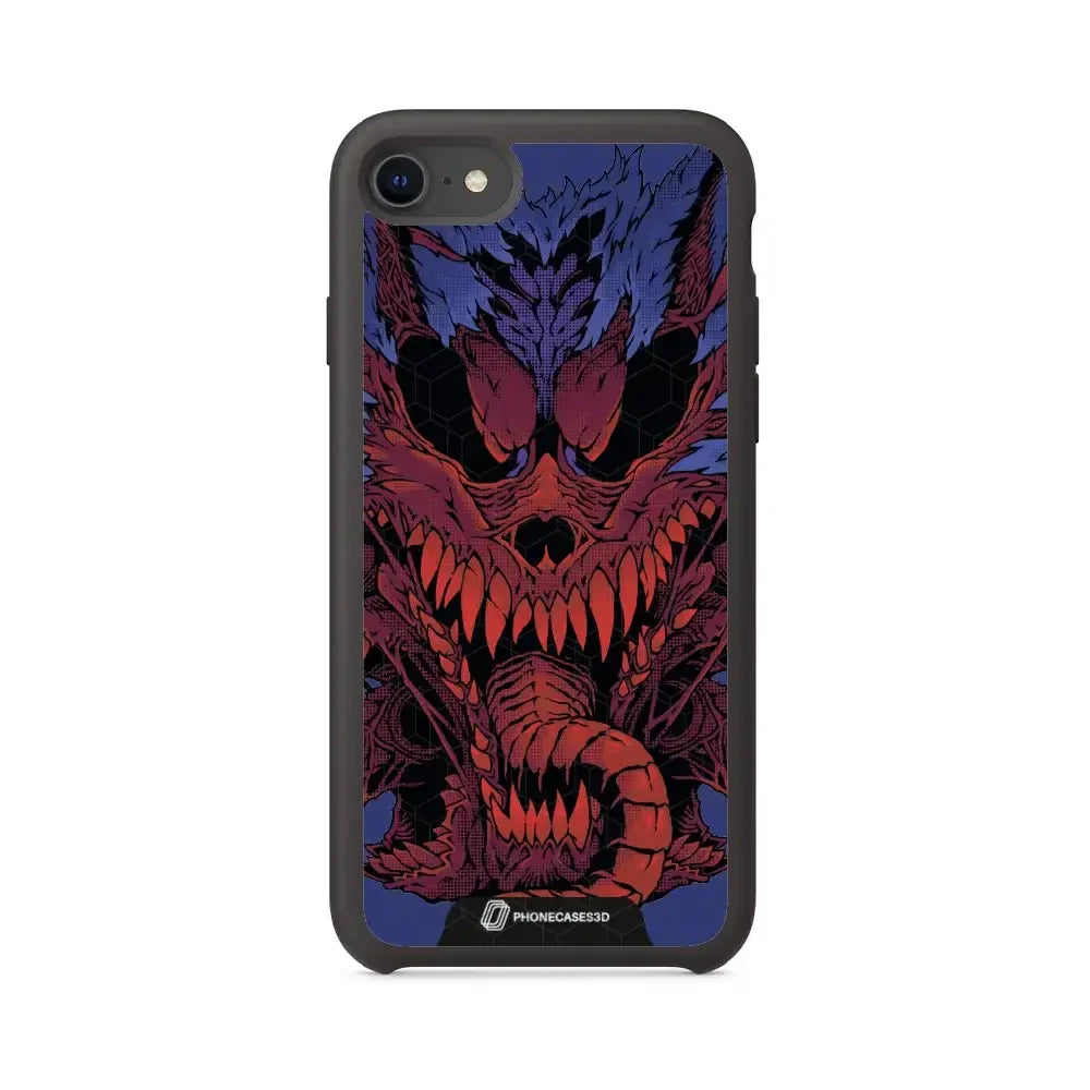 Hyperbeast Official 3D Phone Case Red & Blue Design