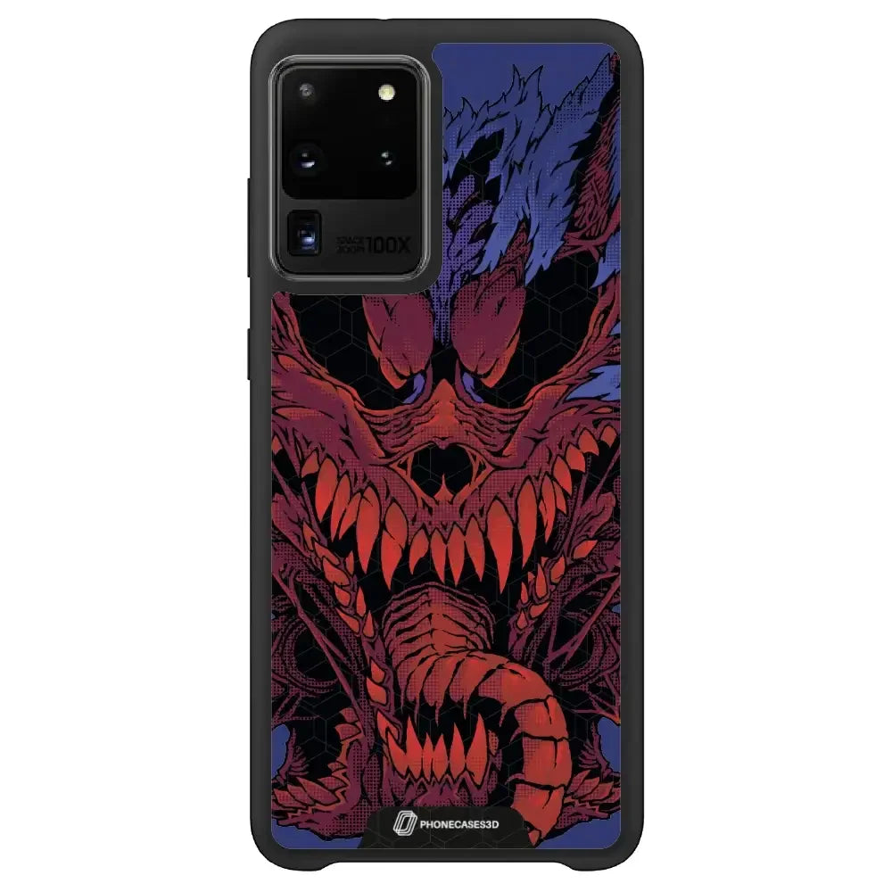 Hyperbeast Official 3D Phone Case Red & Blue Design