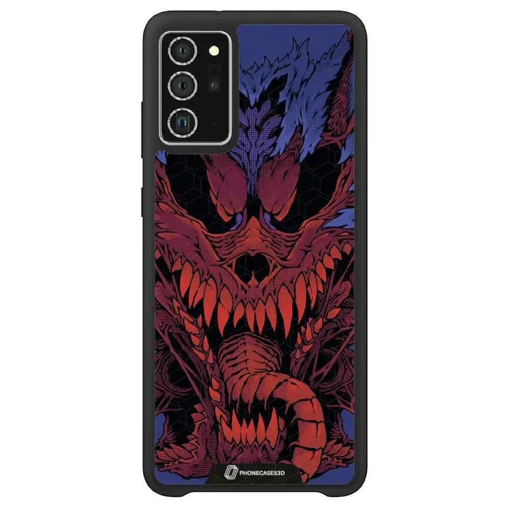 Hyperbeast Official 3D Phone Case Red & Blue Design