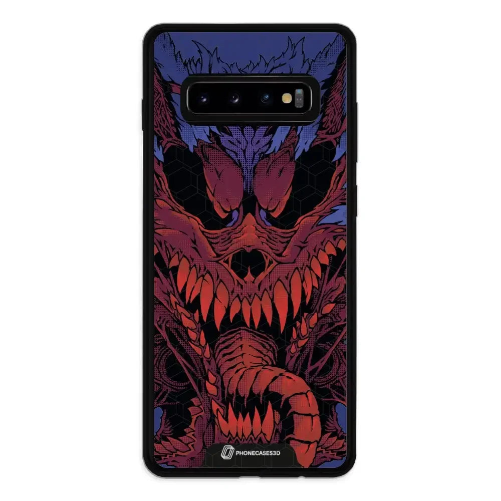 Hyperbeast Official 3D Phone Case Red & Blue Design