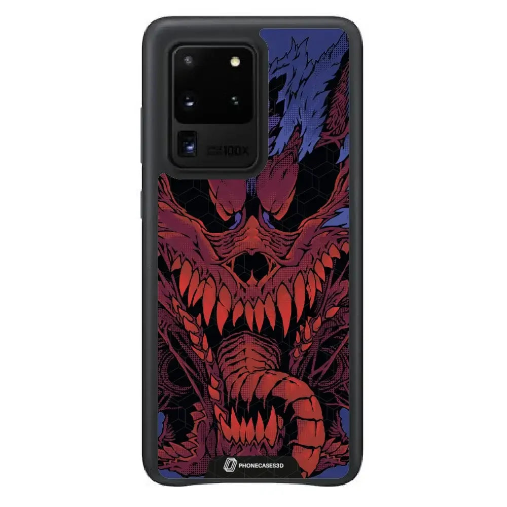 Hyperbeast Official 3D Phone Case Red & Blue Design