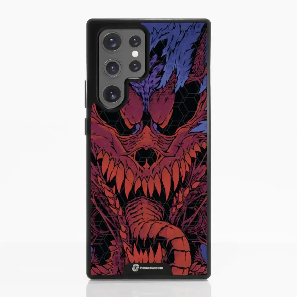 Hyperbeast Official 3D Phone Case Red & Blue Design