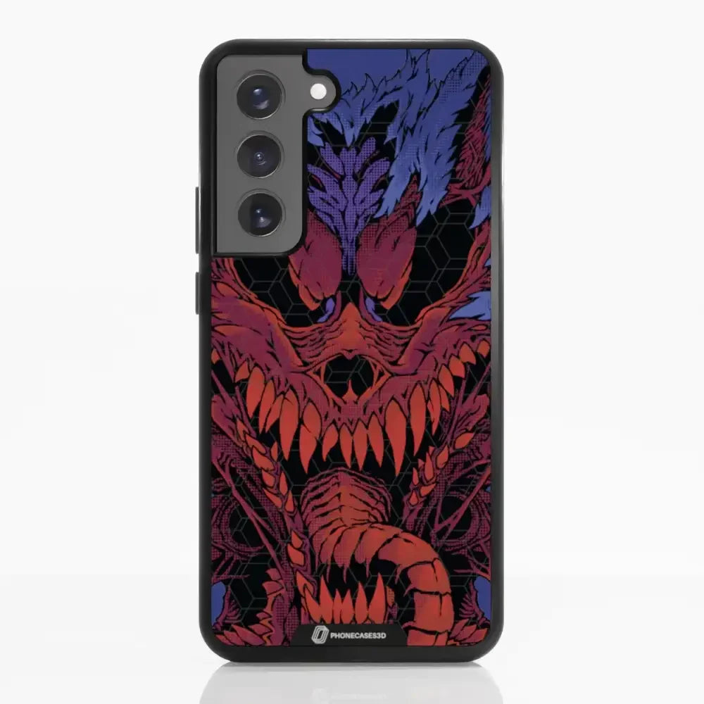 Hyperbeast Official 3D Phone Case Red & Blue Design