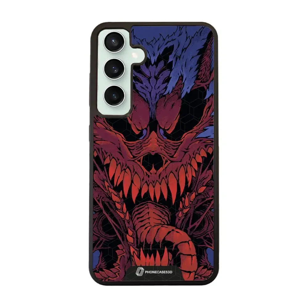 Hyperbeast Official 3D Phone Case Red & Blue Design
