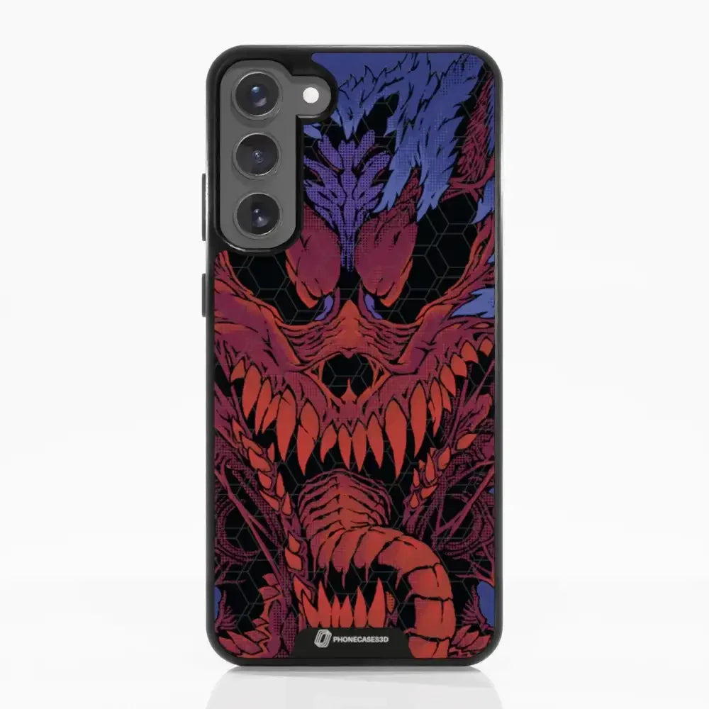 Hyperbeast Official 3D Phone Case Red & Blue Design