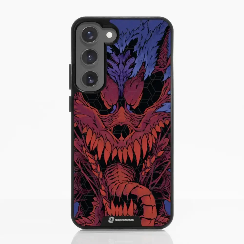 Hyperbeast Official 3D Phone Case Red & Blue Design