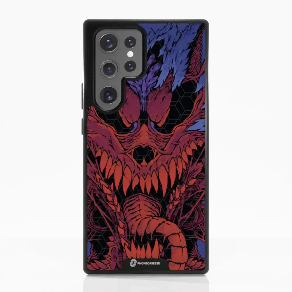 Hyperbeast Official 3D Phone Case Red & Blue Design