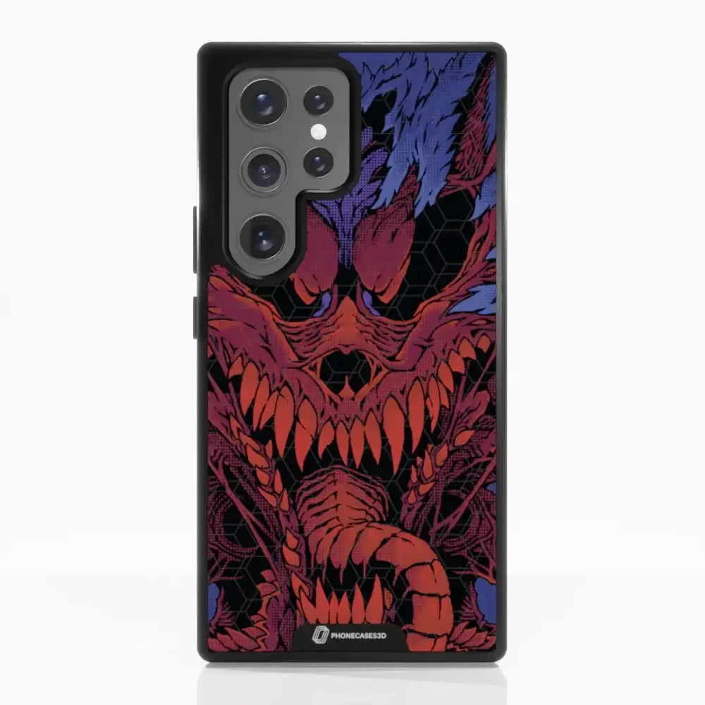 Hyperbeast Official 3D Phone Case Red & Blue Design