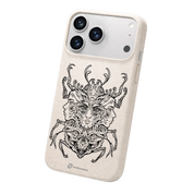 Visions Official Compostable Phone Case black and white