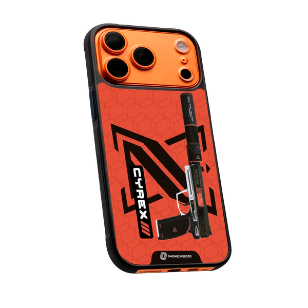 Cyrex Official 3D Phone Case Gun Design