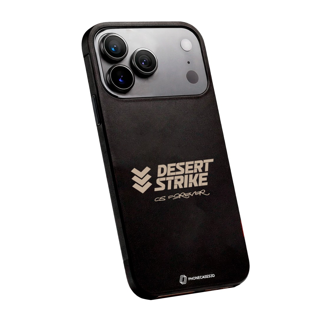 Desert Strike Official Compostable Phone Case logo
