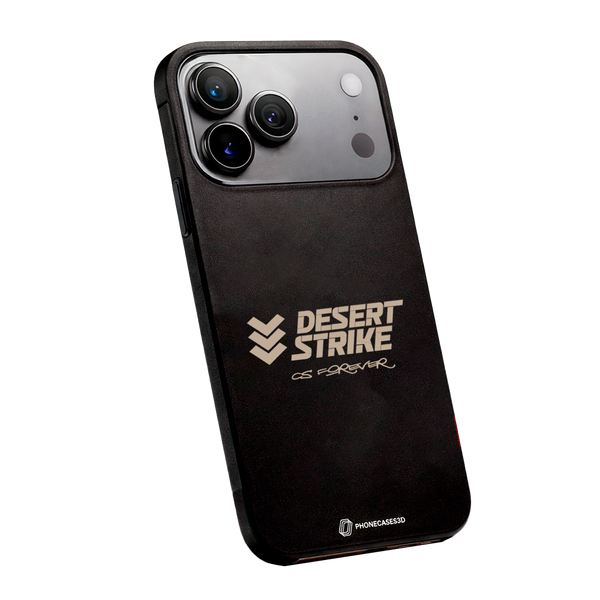Desert Strike Official Compostable Phone Case logo