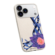 Black Lotus Official White Compostable Phone Case Flower