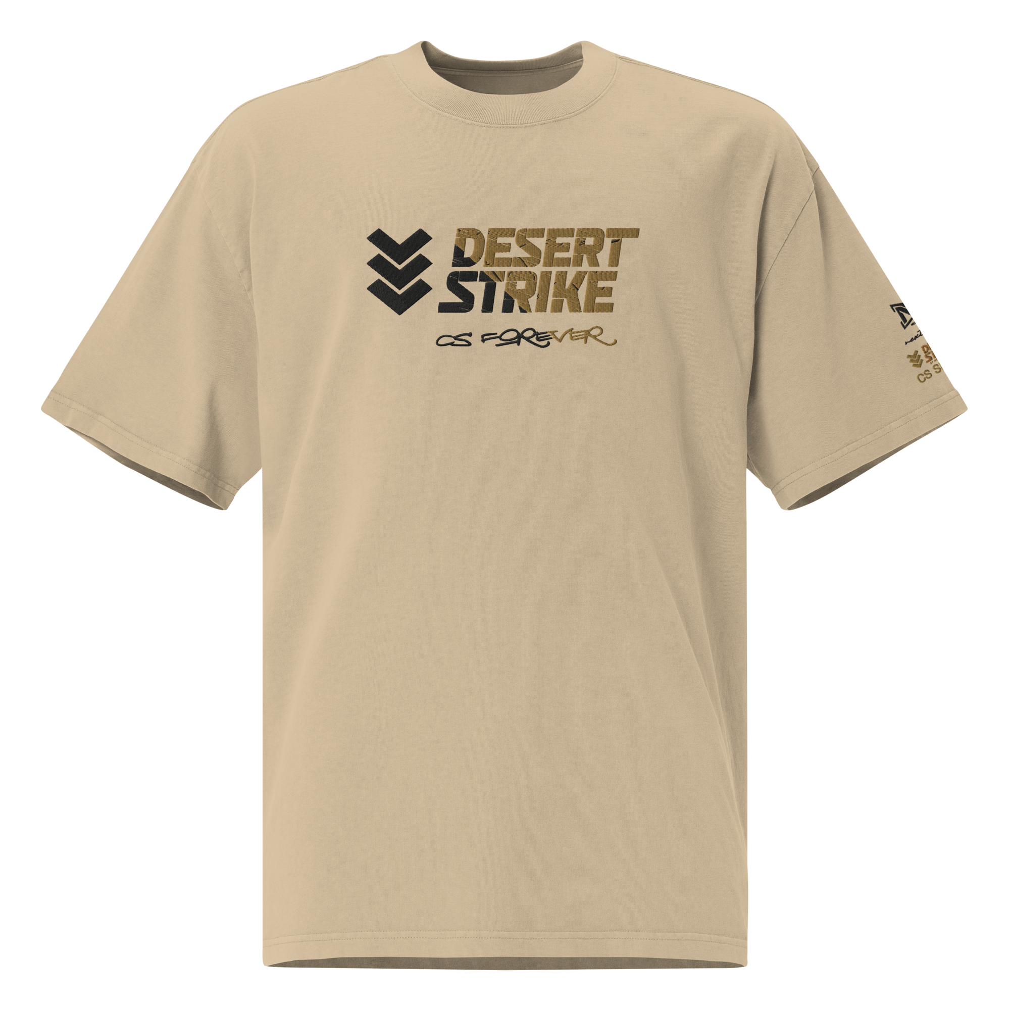 Desert Strike - HEAVY Embroidery T